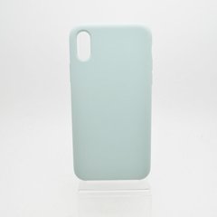 Чохол накладка XO Silicone Case for iPhone X/ iPhone XS (Turquoise)