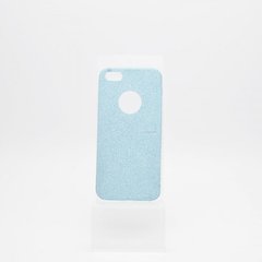 Чехол накладка Fashion Case Glitter for iPhone 5/5S Blue