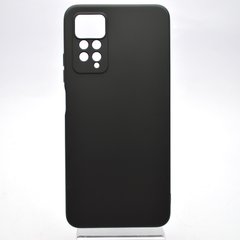 Чохол накладка Silicon Case Full Camera для Xiaomi Redmi Note 11 Pro Black