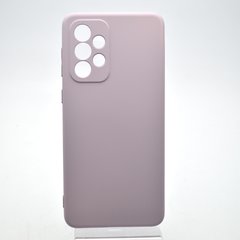 Чохол накладка Silicon Case Full Camera для Samsung A536 Galaxy A53 Lilac/Ліловий