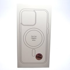 Чехол накладка с MagSafe Clear Case Magnetic для Apple iPhone 12 Pro Max White