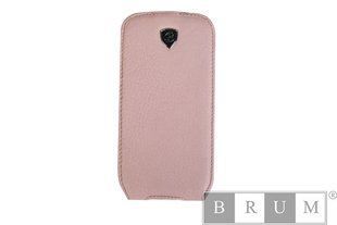 Фліп Brum Premium Samsung i9500 Model №47 Beige