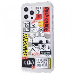 Чехол накладка Star Wars Force Case для iPhone 12/iPhone 12 Pro (white)