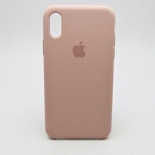 Чохол накладка Silicon Case for iPhone X/iPhone XS 5.8" Pink Sand Original