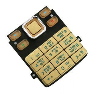 Клавиатура Nokia 6300 Gold Original TW
