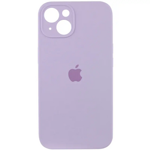 Чехол накладка Silicon Case Full Camera для iPhone 14 Plus Light Purple/Светло-фиолетовый, Светло-фиолетовый