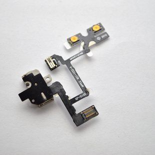 Шлейф iPhone 4 с белым разъемом HF Original