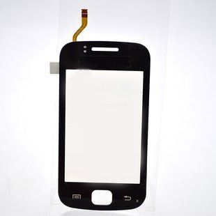 Сенсор (тачскрін) Samsung S5660 чорний ААА клас
