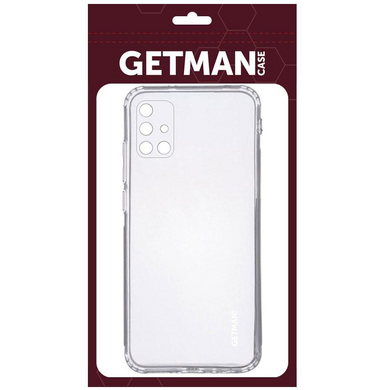 Силіконовий прозорий чохол накладка TPU Getman для Samsung A515 Galaxy A51 Transparent/Прозорий
