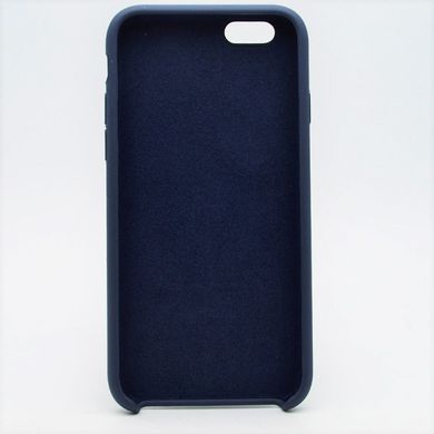 Чехол накладка Silicon Case for iPhone 6G/6S Midnight Blue Copy