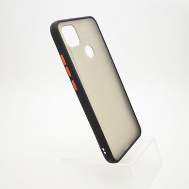 Чохол з напівпрозорою задньою кришкою Matte Color Case TPU для Xiaomi Redmi 9C Black