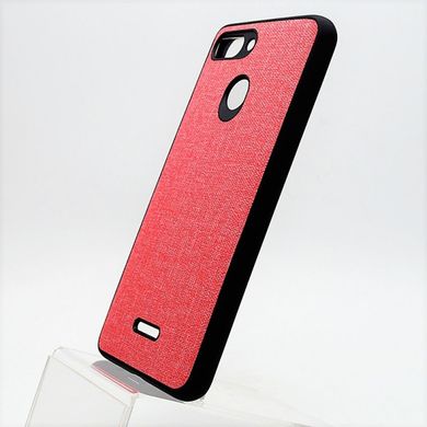 Тканинний чохол Hard Textile Case для Xiaomi Redmi 6 Pink
