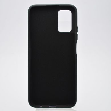 Чехол накладка Silicon Case Full Cover для Samsung A037 Galaxy A03s Black/Черный
