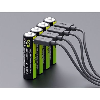 Аккумуляторные батарейки Verico Loop Energy AA 2550 mAh Type-C (4шт)
