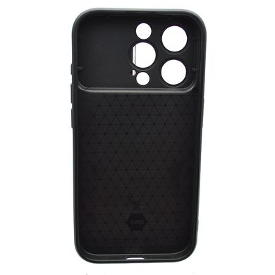 Противоударный чехол Armor Case Stand Case для iPhone 15 Pro Black