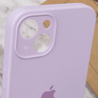 Чехол накладка Silicon Case Full Camera для iPhone 14 Plus Light Purple/Светло-фиолетовый, Светло-фиолетовый