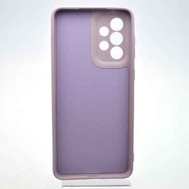 Чехол накладка Silicon Case Full Camera для Samsung A536 Galaxy A53 Lilac/Лиловый