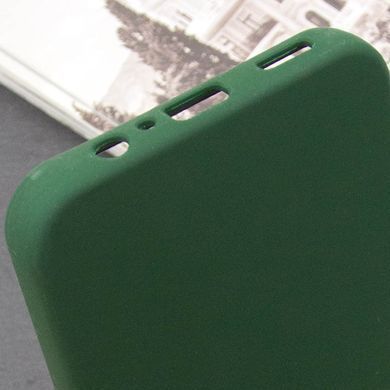 Чохол накладка Silicon Case Full Camera Lakshmi Galaxy M35 5G Samsung M356 Dark Green (Темно-зелений)