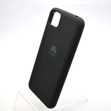 Чохол накладка Silicon Case Full Cover для для Huawei Y5P Black