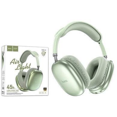 Большие беспроводные наушники (Bluetooth) Hoco W35 Air Triumph Green