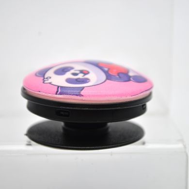 Універсальний тримач для телефону PopSocket (попсокет) Glass 3D Pandy №33