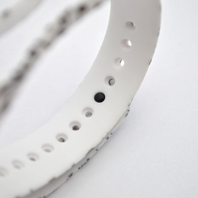 Ремінець до Xiaomi Mi Band 3/Mi Band 4 Kids Design White №2