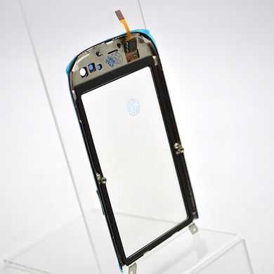 Сенсор (тачскрин) Nokia C7-00 Черный с рамкой ААА класс