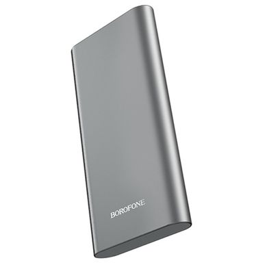 Зовнішній акумулятор Power Bank Borofone BT19A 15000mHa Grey