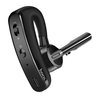 Гарнитура Bluetooth Hoco E15 Black, Черный