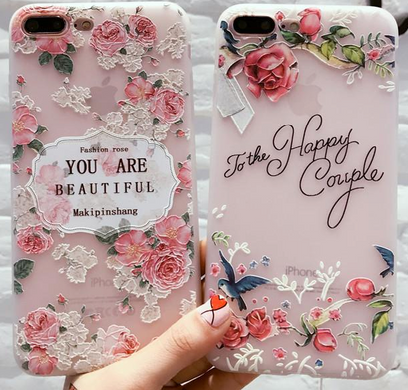 Чохол накладка Spring Flower Case для iPhone 7 Plus/iPhone 8 Plus You are Beautiful