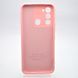 Чохол накладка Silicone Case Full Camera для Tecno Spark GO 2022/Spark 8C Peach/Світло-рожевий
