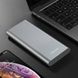 Зовнішній акумулятор Power Bank Borofone BT19A 15000mHa Grey