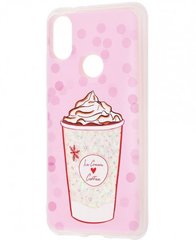 Чехол накладка Lovely Stream for Xiaomi Mi8 ice cream coffee pink