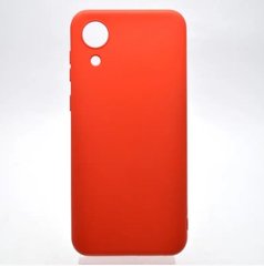 Чехол накладка Full Silicon Cover для Samsung A032 Galaxy A03 Core Red