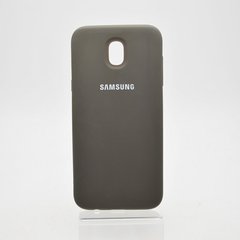 Матовый чехол New Silicon Cover для Samsung J530 Galaxy J5 2017 Black Copy