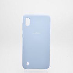 Чехол накладка Silicon Cover for Samsung A105/M105 Galaxy A10/M10 Light Blue Copy