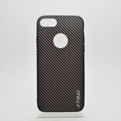 Захисний чохол Carbon Plating TPU Case for iPhone 7/8 (Design 1) Black