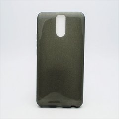 Чехол силиконовый с блестками TWINS для Meizu M6 Note Black