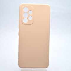 Чохол накладка Silicon Case Full Camera Samsung A536 Galaxy A53 Pink/Рожевий