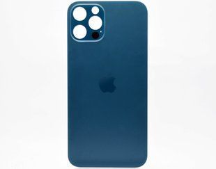 Задня кришка Apple iPhone 12 Pro Pacific Blue Original (з малим отвором під камеру)