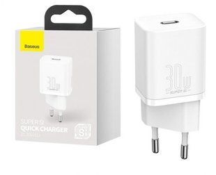 СЗУ Baseus GAN3 Fast Charger 30W 1Type-c White CCGN010102
