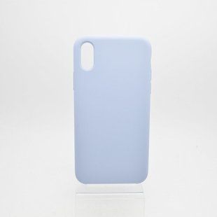 Чохол накладка XO Silicone Case for iPhone X/ iPhone XS (Light Blue)