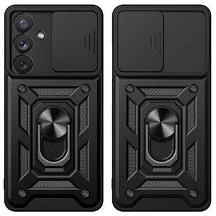 Чохол накладка Armor Case CamShield для Samsung A15 4G/A16 5G Galaxy A155/A156 Black (Чорний)