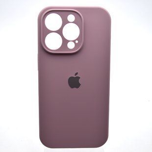 Силіконовий чохол накладка Silicon Case Full Camera для iPhone 14 Pro Black Currant