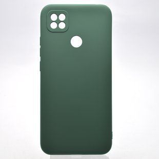 Чохол накладка Silicon Case Full Camera для Xiaomi Redmi 9C/Redmi 10A Dark Green
