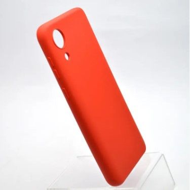 Чехол накладка Full Silicon Cover для Samsung A032 Galaxy A03 Core Red