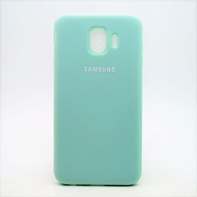 Матовий чохол New Silicon Cover для Samsung J400 Galaxy J4 (2018) Turquoise (C)