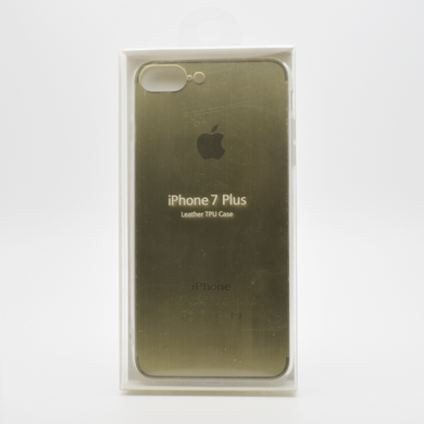 Чехол силикон TPU Star Case iPhone 7 Plus/8 Plus Gold