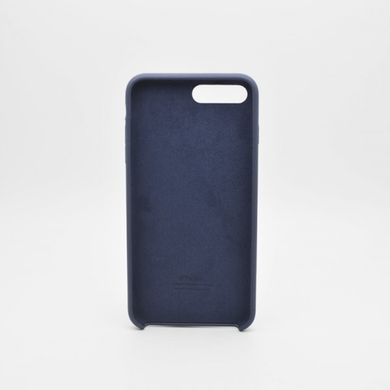 Чехол накладка Silicon Case for iPhone 7 Plus/8 Plus Midnight Blue (08) (C)