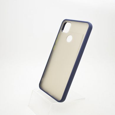 Чехол с полупрозрачной задней крышкой Matte Color Case TPU для Xiaomi Redmi 9C Blue